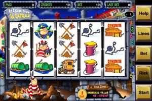 Alcatraz Casino Slot Game FREE Poster