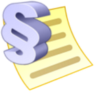 Contract of debt icon