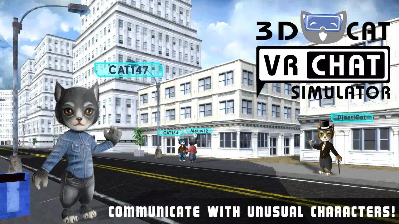 Скачать VR Чат 3D Кот Симулятор APK для Android