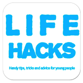 life hacks tips icon