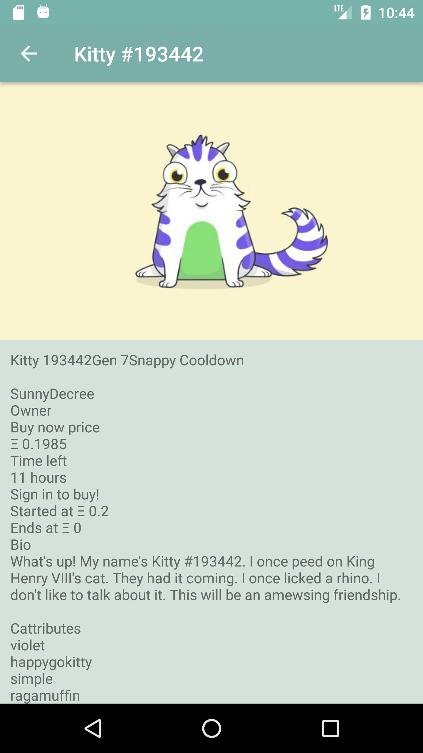 Cryptokitties for Android - APK Download