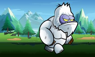 Yeti World Adventure Runner पोस्टर