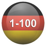 1-100 German numbers biểu tượng