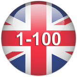 1-100 English numbers trainer icon