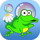 Bubbles frog and bees for kids APK