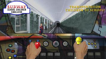 Subway School Metro Simulator Plakat