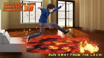 The Floor Lava 3D Challenge Affiche