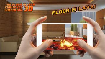 The Floor Lava 3D Challenge capture d'écran 1