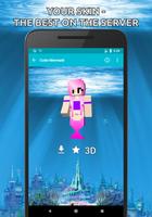 Mermaid Skins for Minecraft PE स्क्रीनशॉट 3