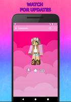 Скины для девочек для Minecraft PE в 3D скриншот 1