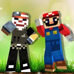 Games Skins for Minecraft in 3D