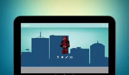 Superhero skins for Minecraft 3D APK download