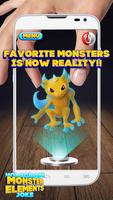 Hologram Monster Elements Joke poster