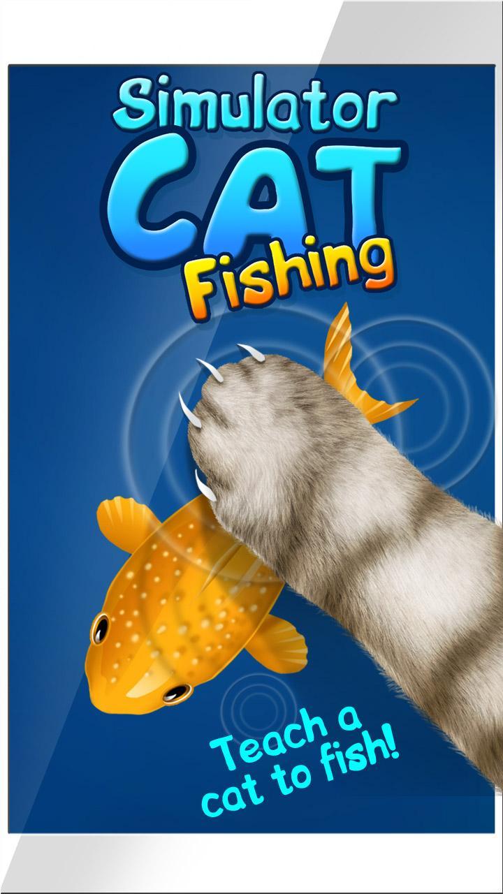 Cat fish на андроид. Кот Рыбак игра. Кэт симулятор. Игра рыбалка кот. Игра для кошек на телефоне рыбки.