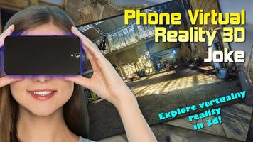 Phone Virtual Reality 3D Joke-poster