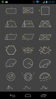 The area of geometric figures poster