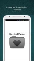 Free Dating Site : SocialPose Plakat
