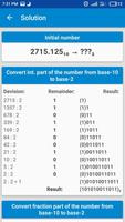 Numeral Systems: Calculator +  تصوير الشاشة 2