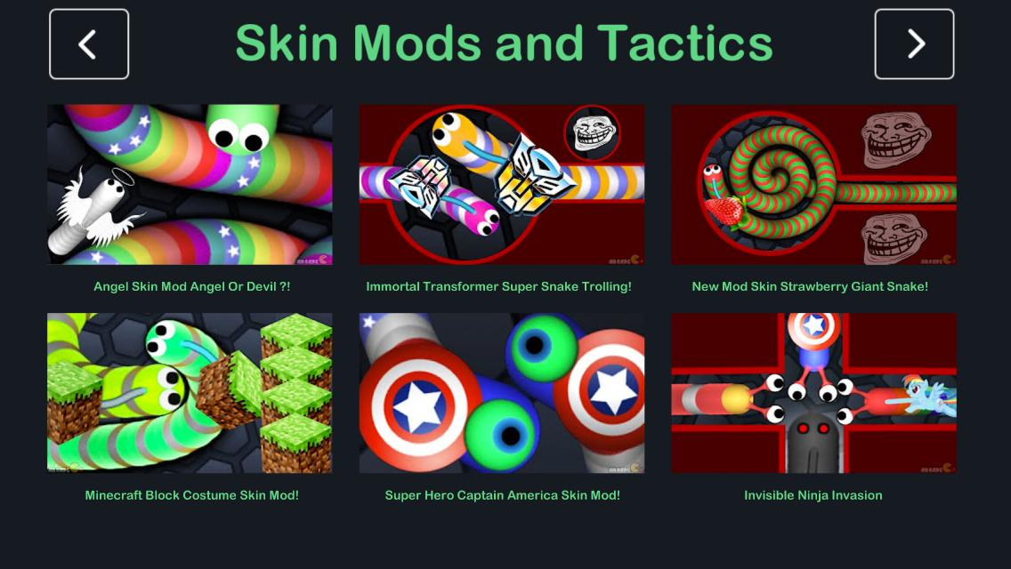 Mods Cheats Hacks - Slither.io for Android - APK Download - 