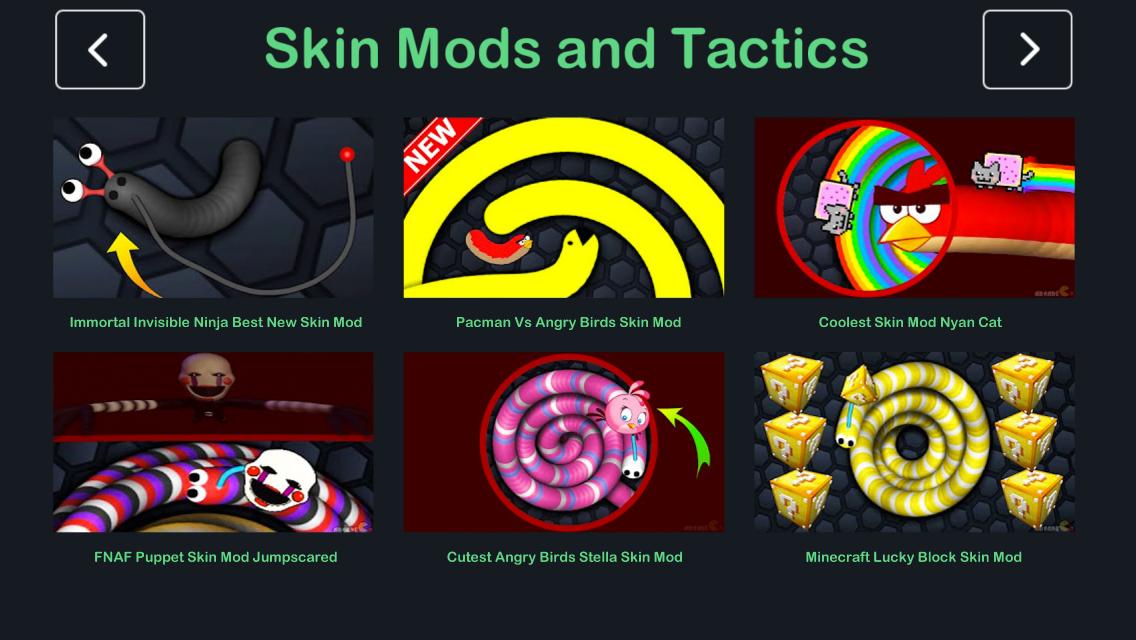 Mods Cheats Hacks - Slither.io for Android - APK Download - 