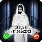 Fake Call Video Ghost Joke ícone