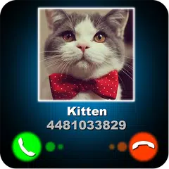 Descargar APK de Fake Call Gatito Broma