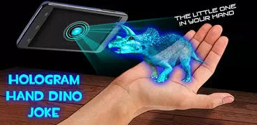 Holograma Mano Dino Broma