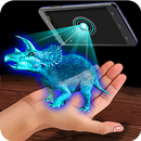 Holograma Mano Dino Broma APK