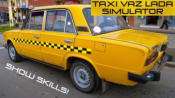 پوستر Taxi VAZ LADA Simulator