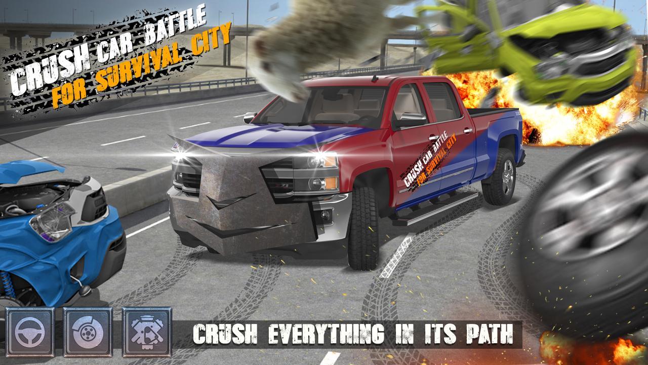 Crushing cars игра