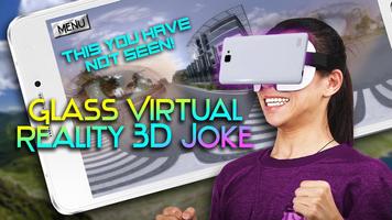 Glass Virtual Reality 3D Joke Poster