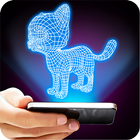 Hologram 3D Cat Prank icon
