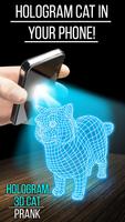 Hologram 3D Cat Prank poster