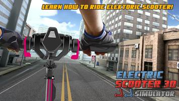 Electric Scooter 3D Simulator اسکرین شاٹ 2