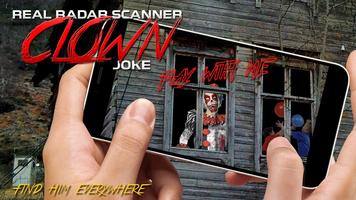Real Radar Scanner Clown Joke Affiche