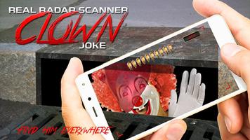 Real Radar Scanner Clown Joke captura de pantalla 2