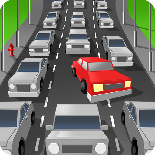 渋滞追い越し車シミュレータ