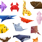 Origami animals icône