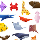 Origami animals icon