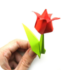 Origami Tulip أيقونة