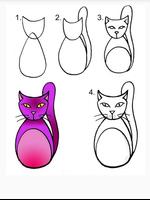 How to draw cats ภาพหน้าจอ 1