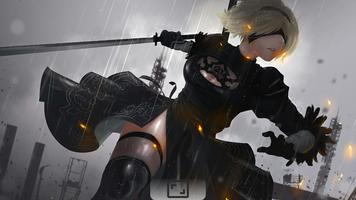 Nier Automata HD Wallpapers plakat