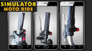 Simulator Moto Ride تصوير الشاشة 1