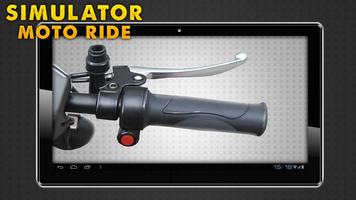 Simulator Moto Ride تصوير الشاشة 2