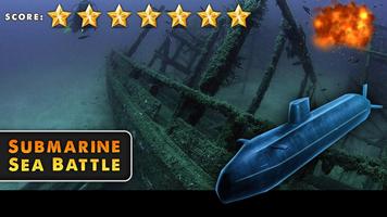 Submarine Sea Battle Affiche