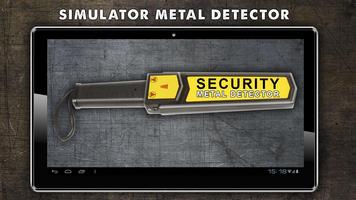 Simulator Metal Detector-poster