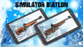 Simulator Biatlon Arma Cartaz