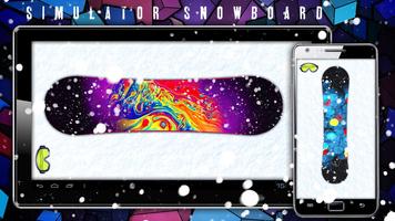 Snowboard Simulator Plakat