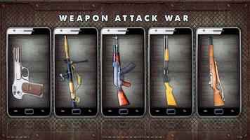 Weapon Attack War اسکرین شاٹ 1
