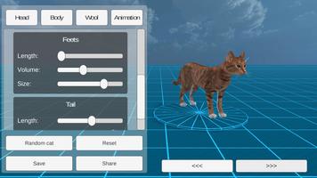 Wild Cats: Avatar Maker 3D capture d'écran 1